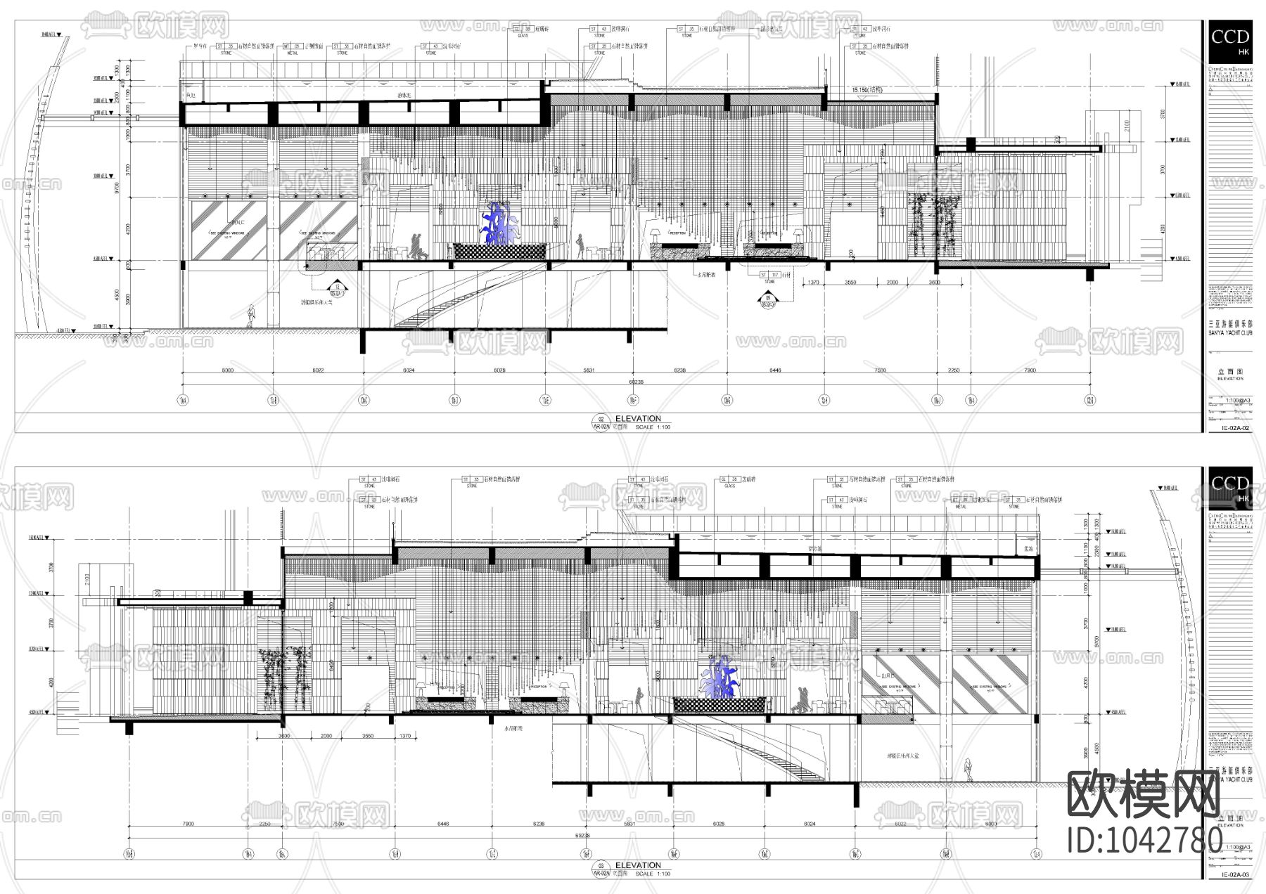 三亚游艇国际酒店施工图下载（渲染图8）