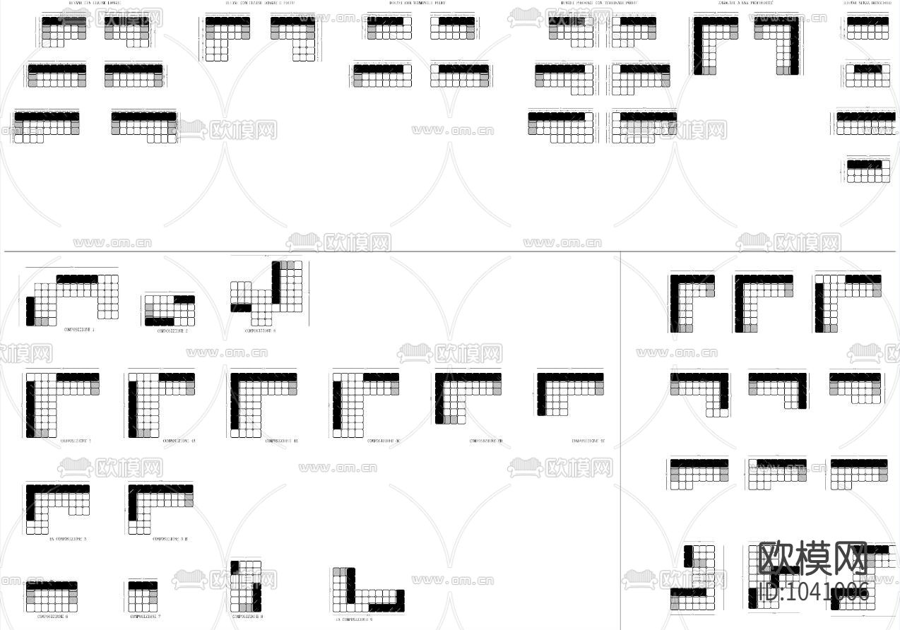 国外顶级家具模型CAD图库下载（渲染图5）