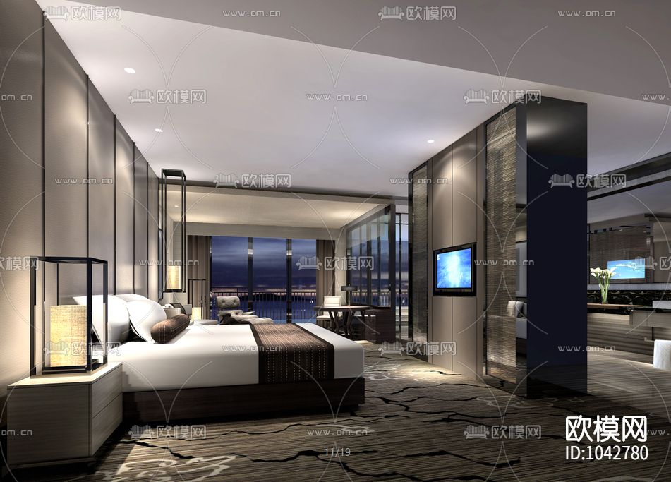 三亚游艇国际酒店施工图下载（渲染图2）