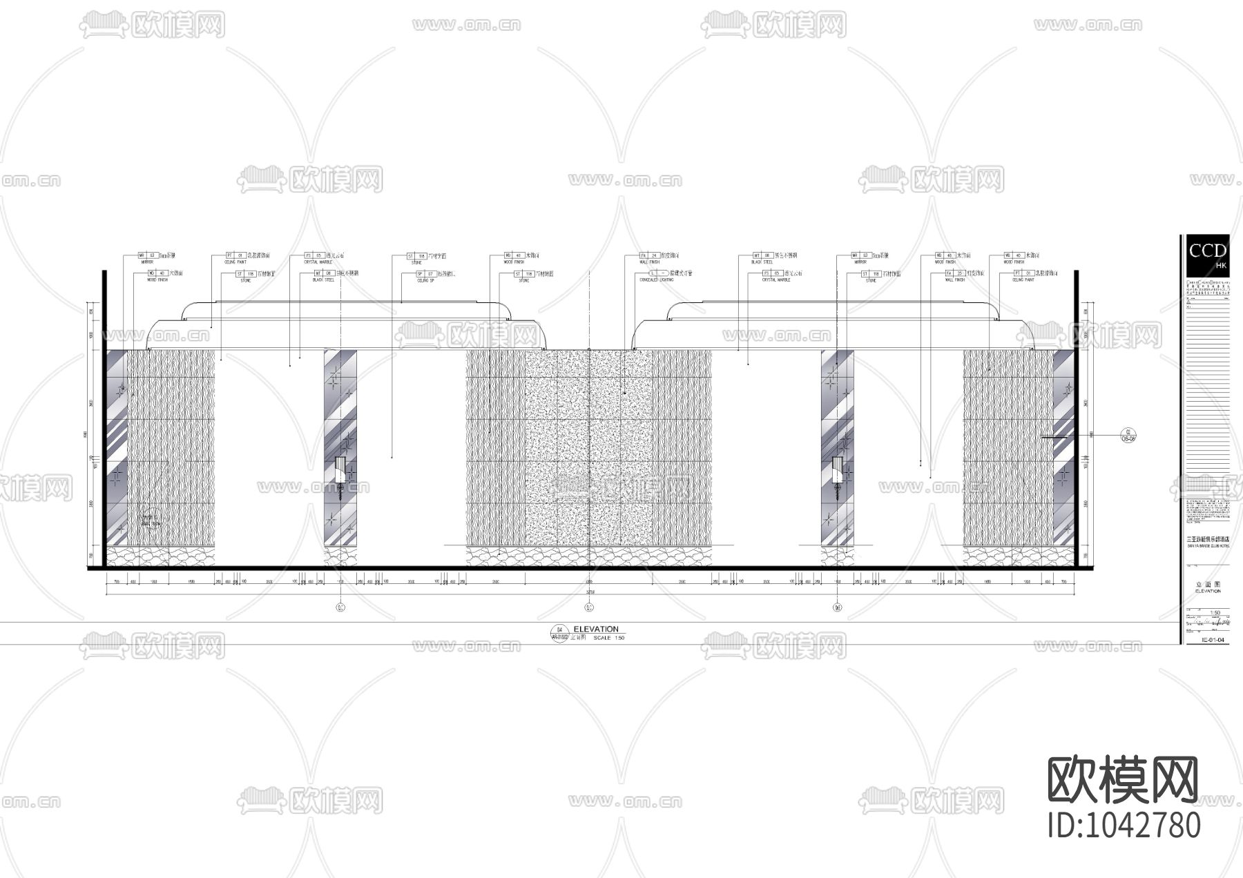 三亚游艇国际酒店施工图下载（渲染图4）