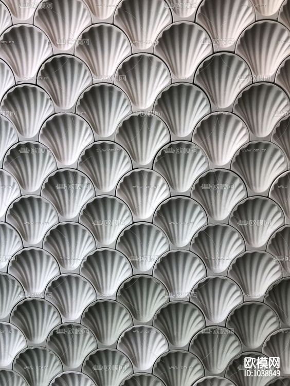 鱼鳞砖马赛克砖贴图下载