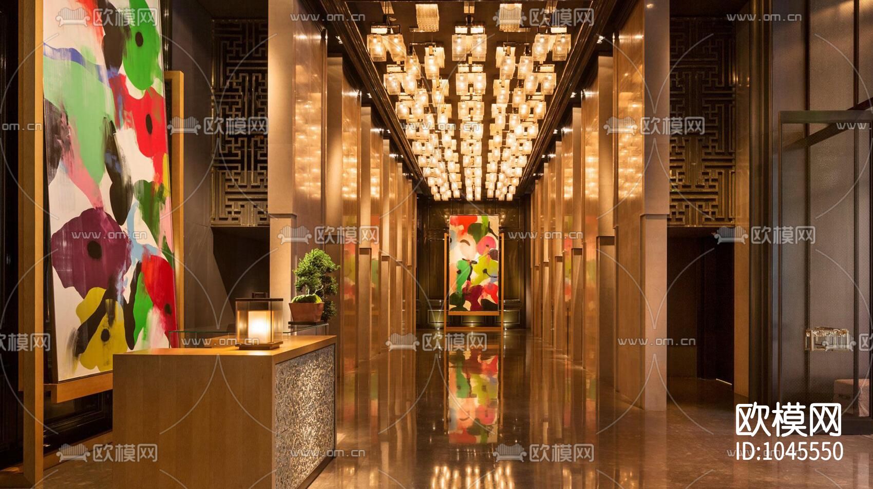 群光君悦酒店CAD施工图+实景图