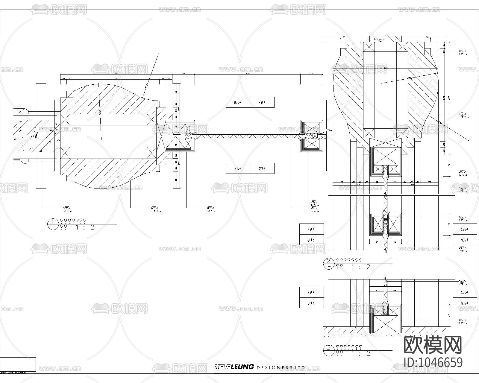 玻璃隔断图库下载（渲染图1）