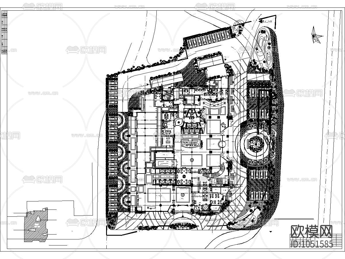 东海酒店施工深化图下载（渲染图1）
