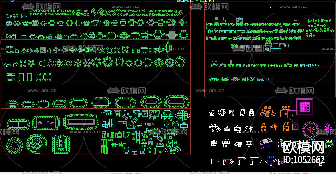 最全平立面图库下载（渲染图3）
