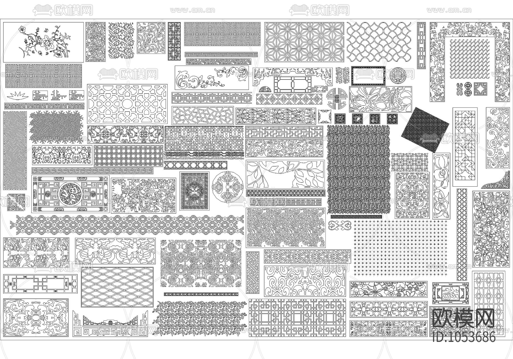 图案花纹大全下载（渲染图3）