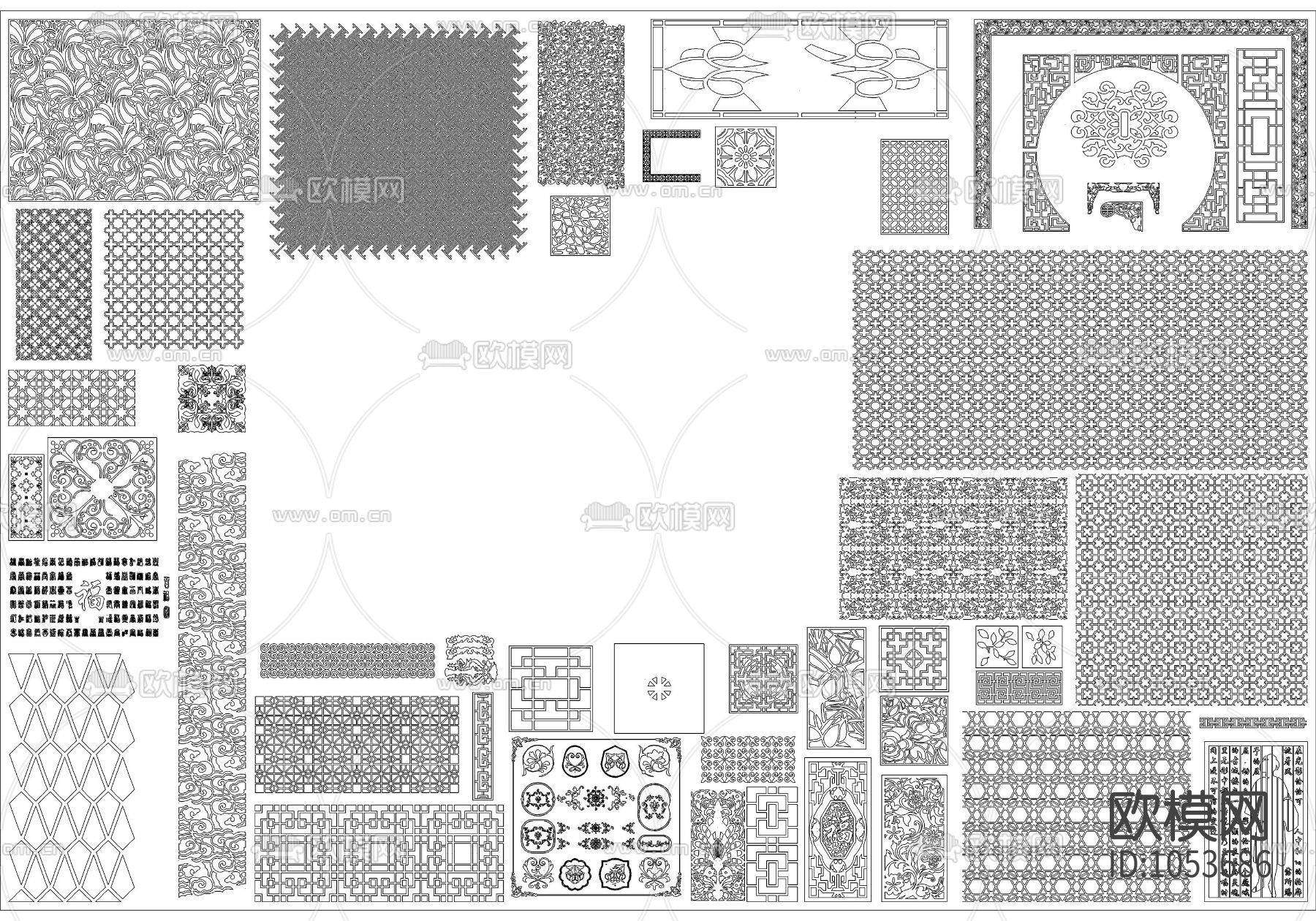 图案花纹大全下载（渲染图1）