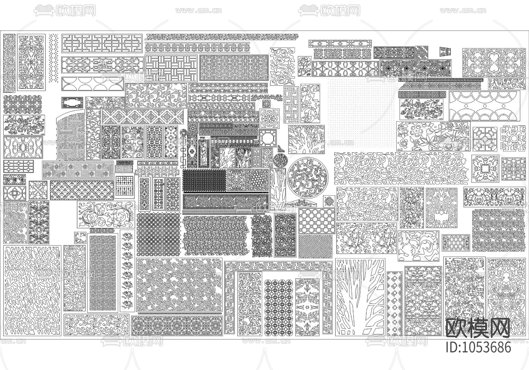 图案花纹大全下载（渲染图2）