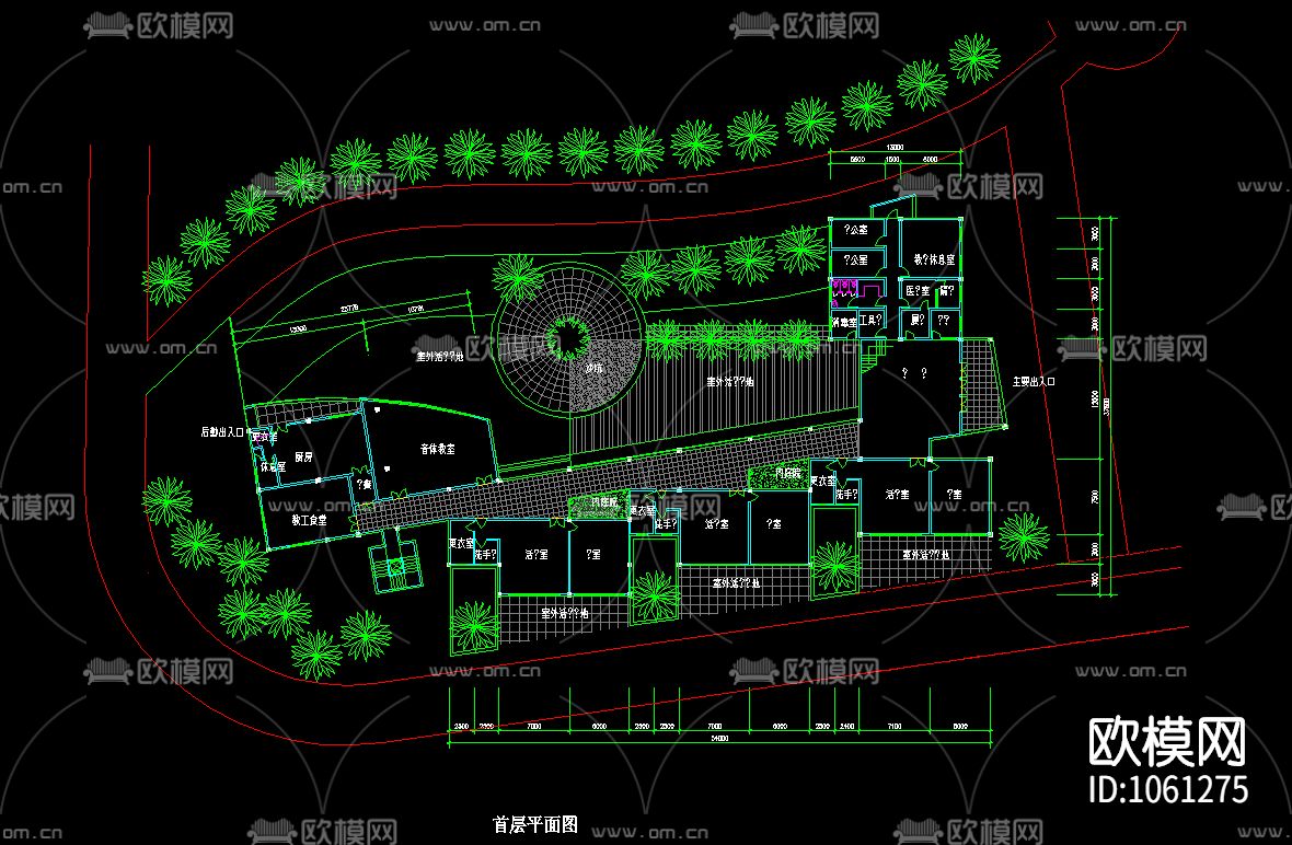 11套幼儿园建筑设计cad施工图