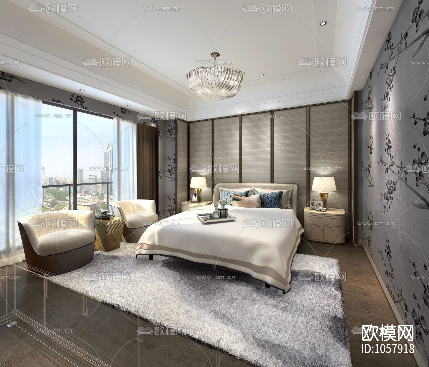 上海东樱C-2样板房室内装修施工图