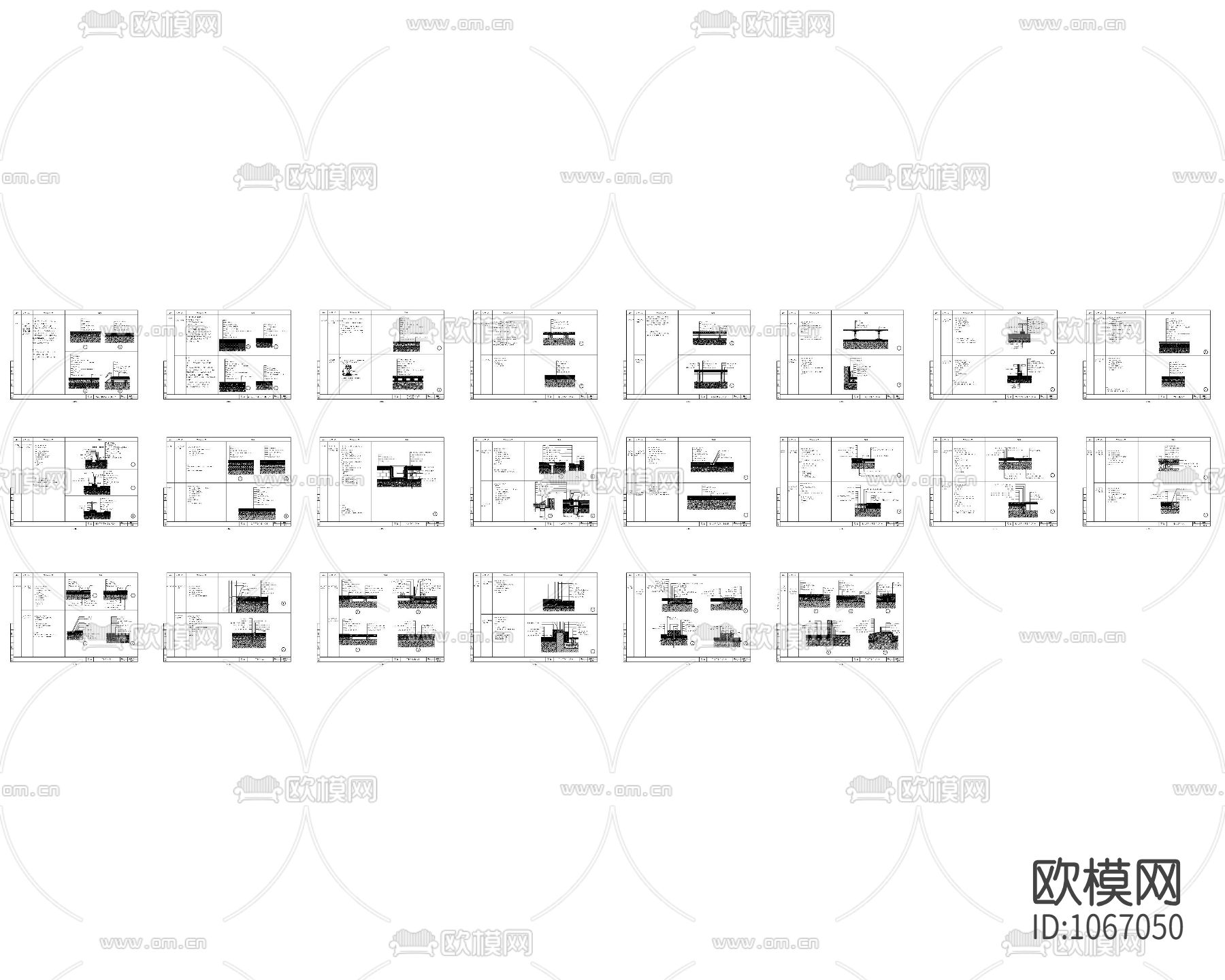 金螳螂通用节点地面大样精品下载（渲染图1）