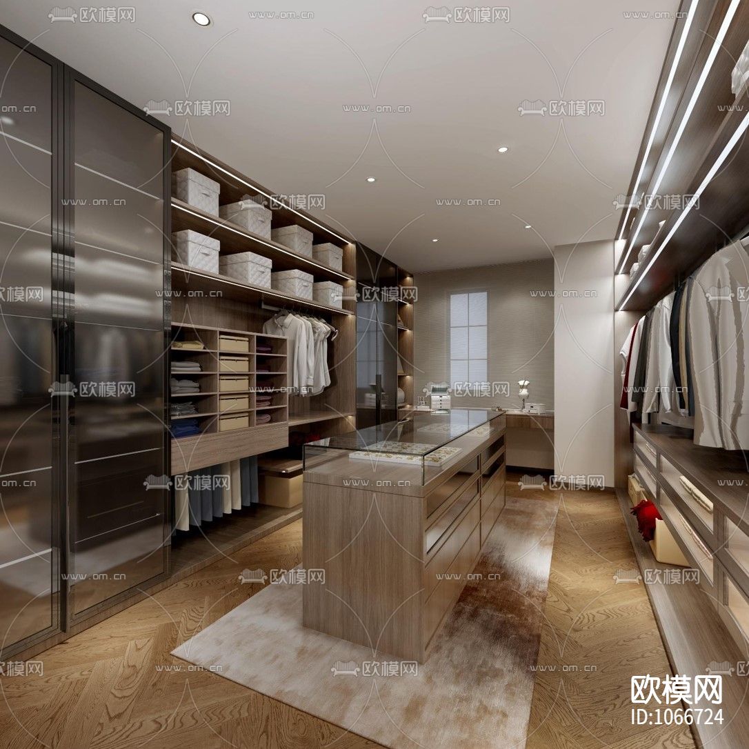 福州百督府别墅新中式CAD施工图+效果图下载（渲染图6）