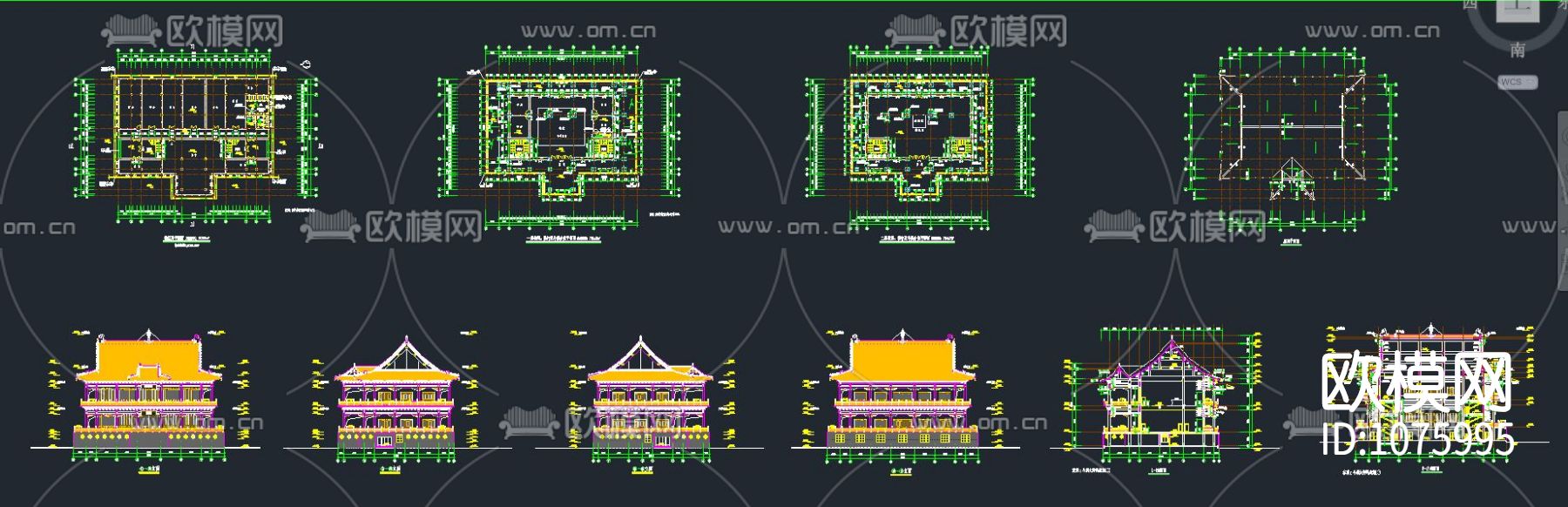 古建筑常用图块