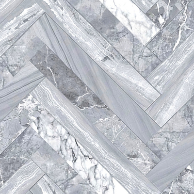  人字拼石材浅灰 