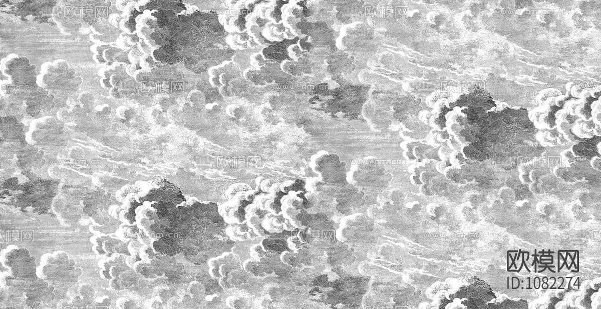 水墨墙纸/艺术墙纸/祥云下载