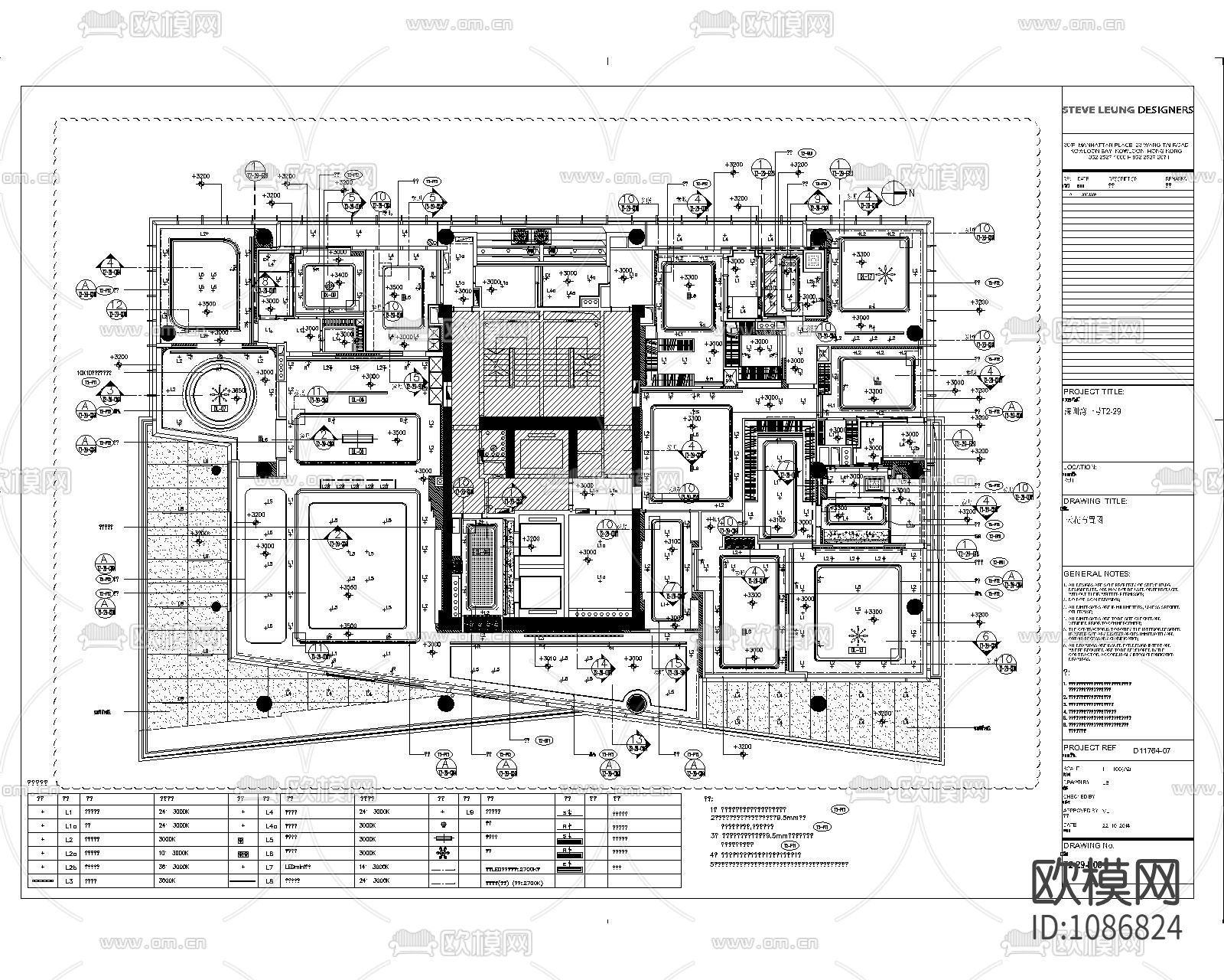 全套现代精致别墅设计施工图（含高清实景图）