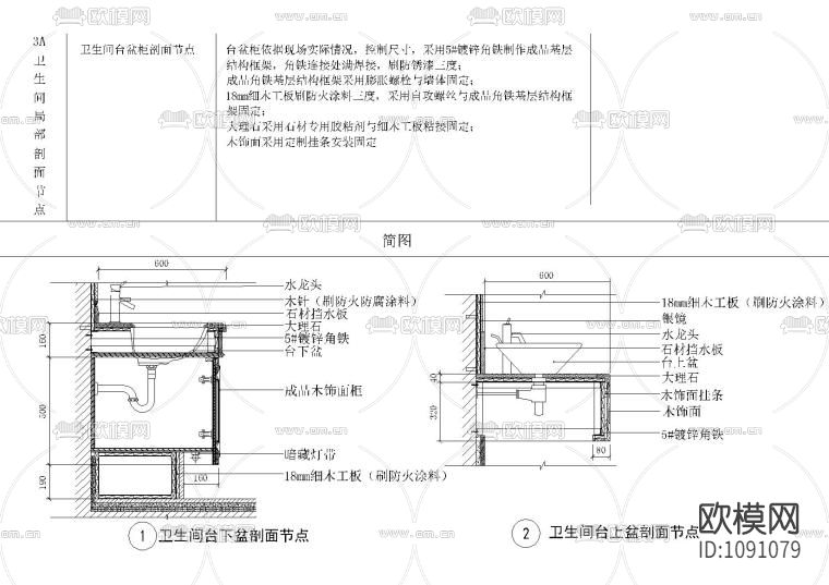 全国室内设计通用节点详图下载（渲染图5）