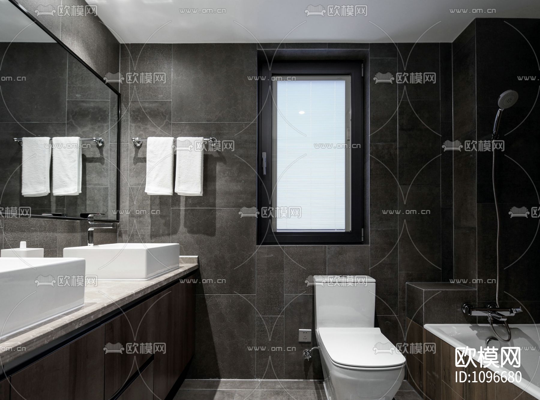 晓安设计--平行世界145m²家装设计 施工图＋实景照片下载（渲染图6）