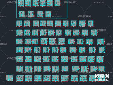各类尺寸衣柜图集下载（渲染图3）