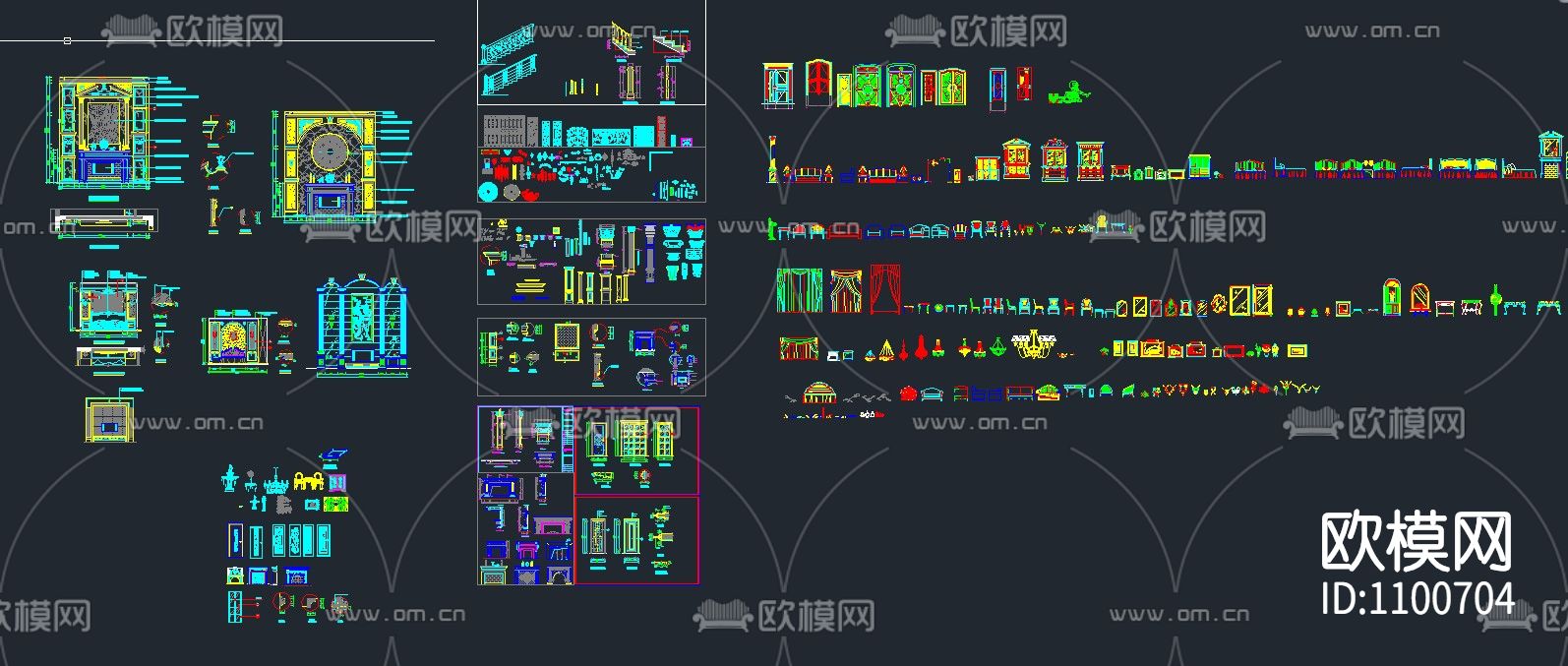 立面图库下载（渲染图5）