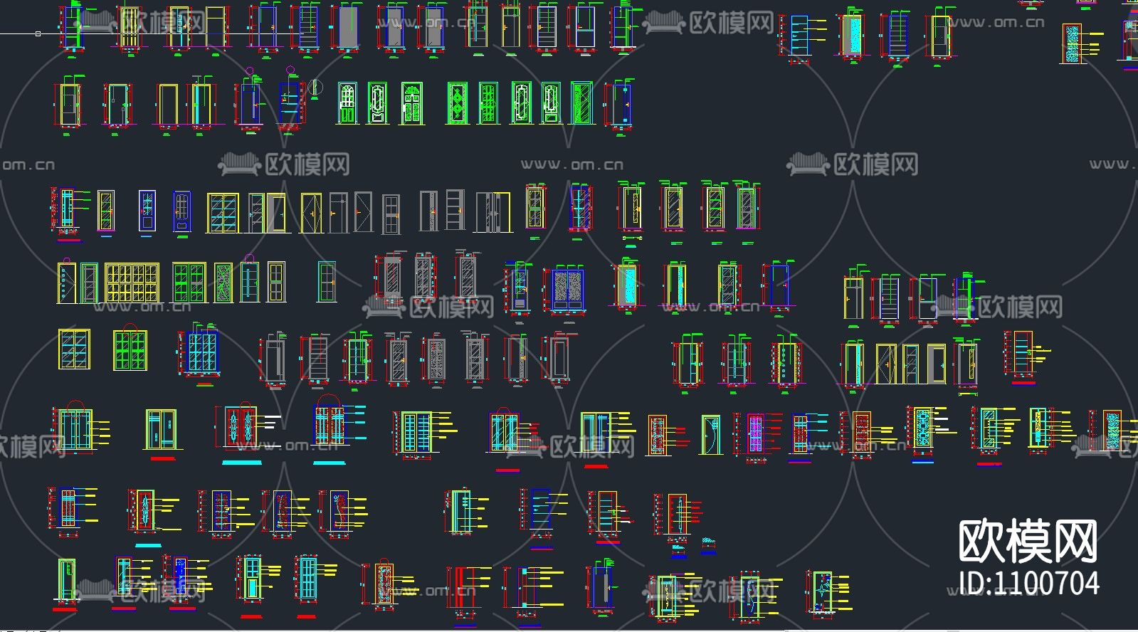 立面图库下载（渲染图6）