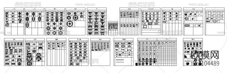 工装CAD模型图库大全下载（渲染图2）