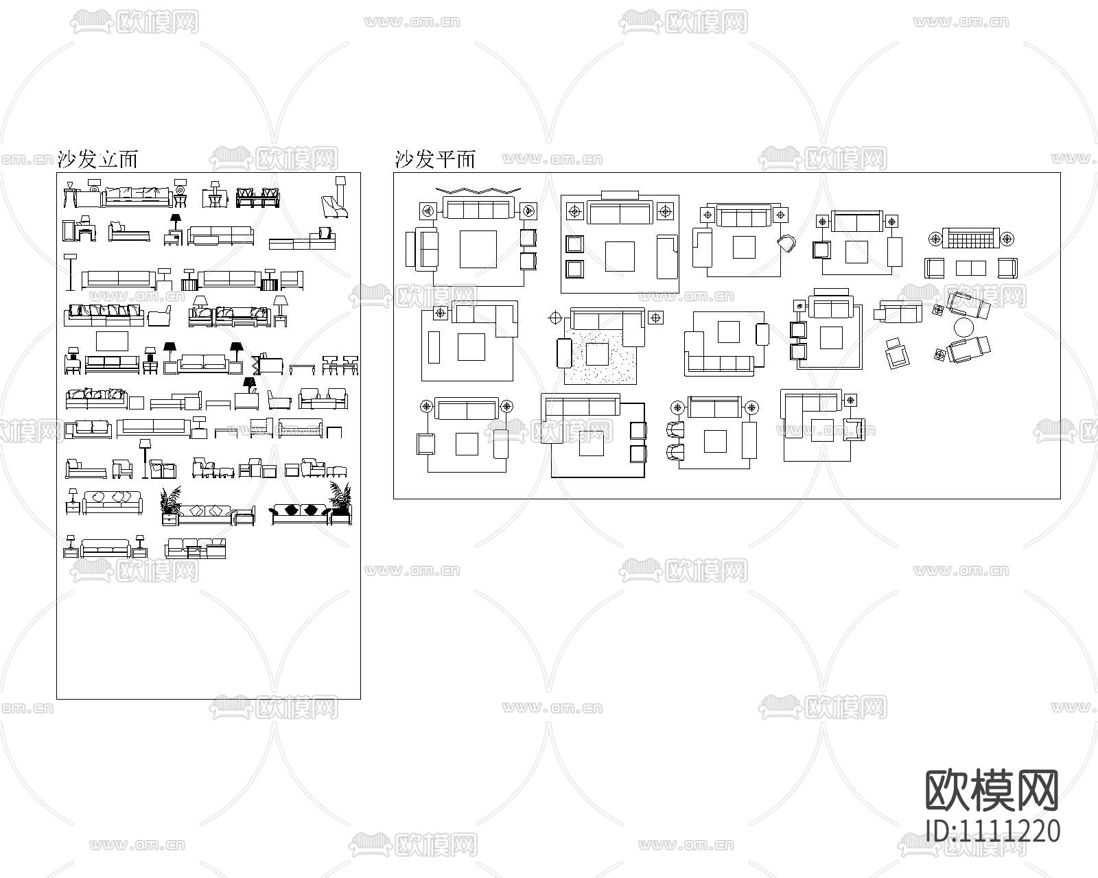 现代CAD图库下载（渲染图1）