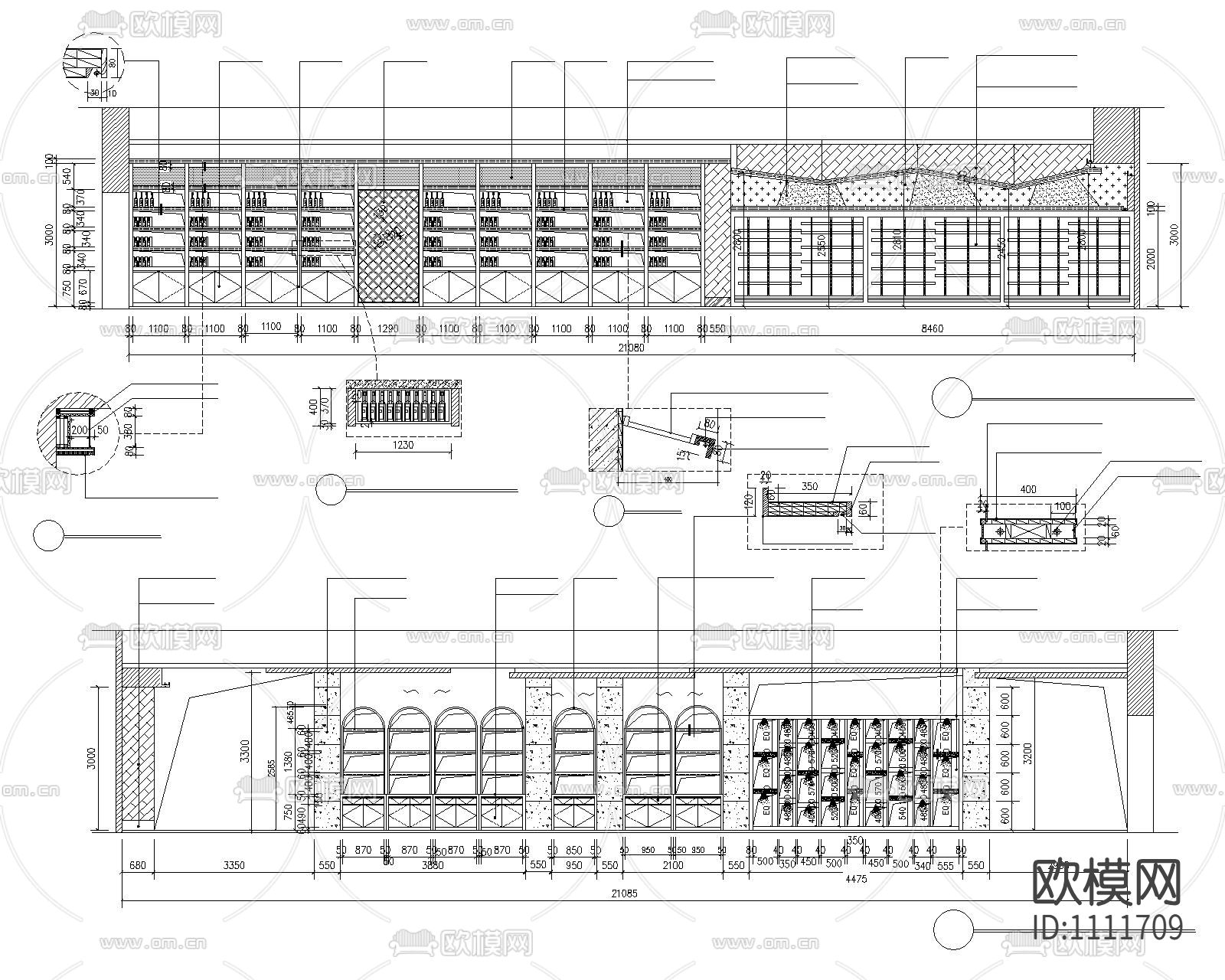 超市效果图和施工图下载（渲染图9）