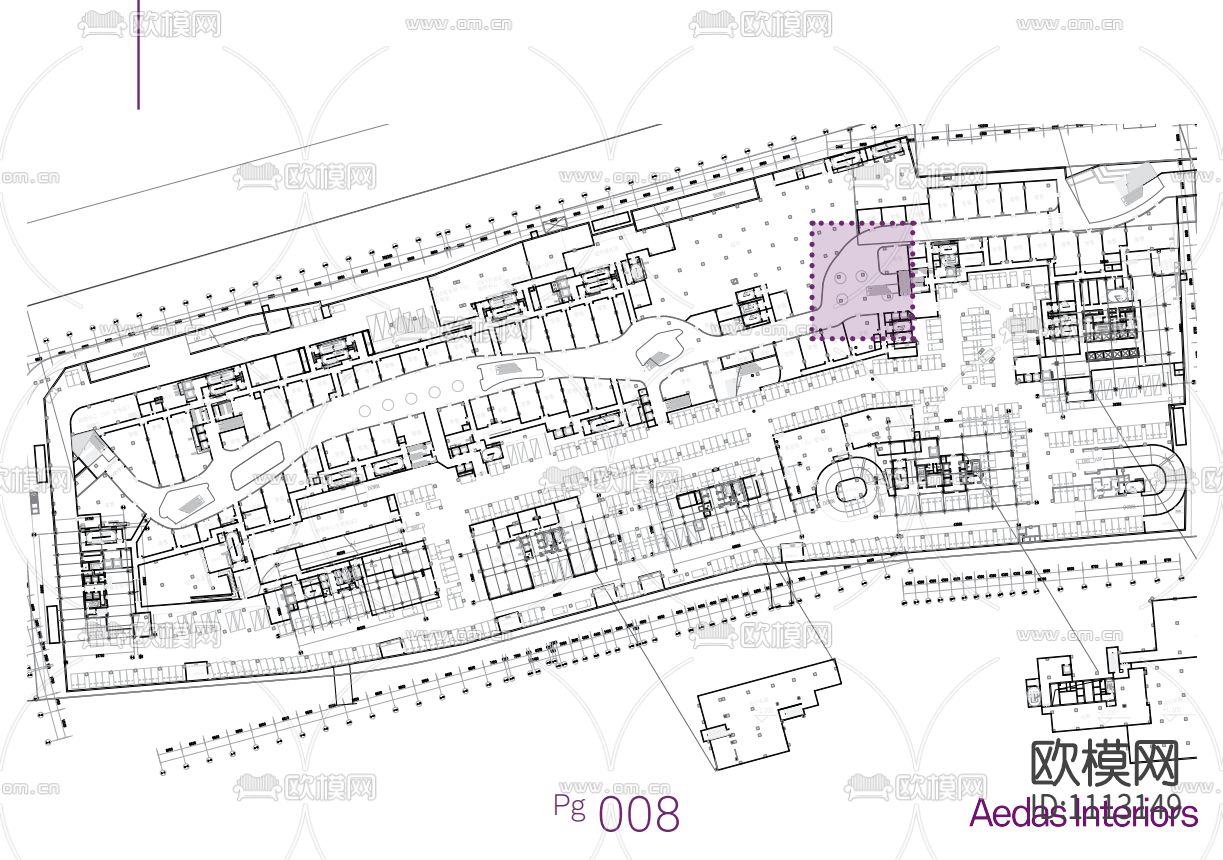 【Aedas】济南聚隆广场购物中心丨设计方案两版+效果图+CAD平面下载（渲染图4）