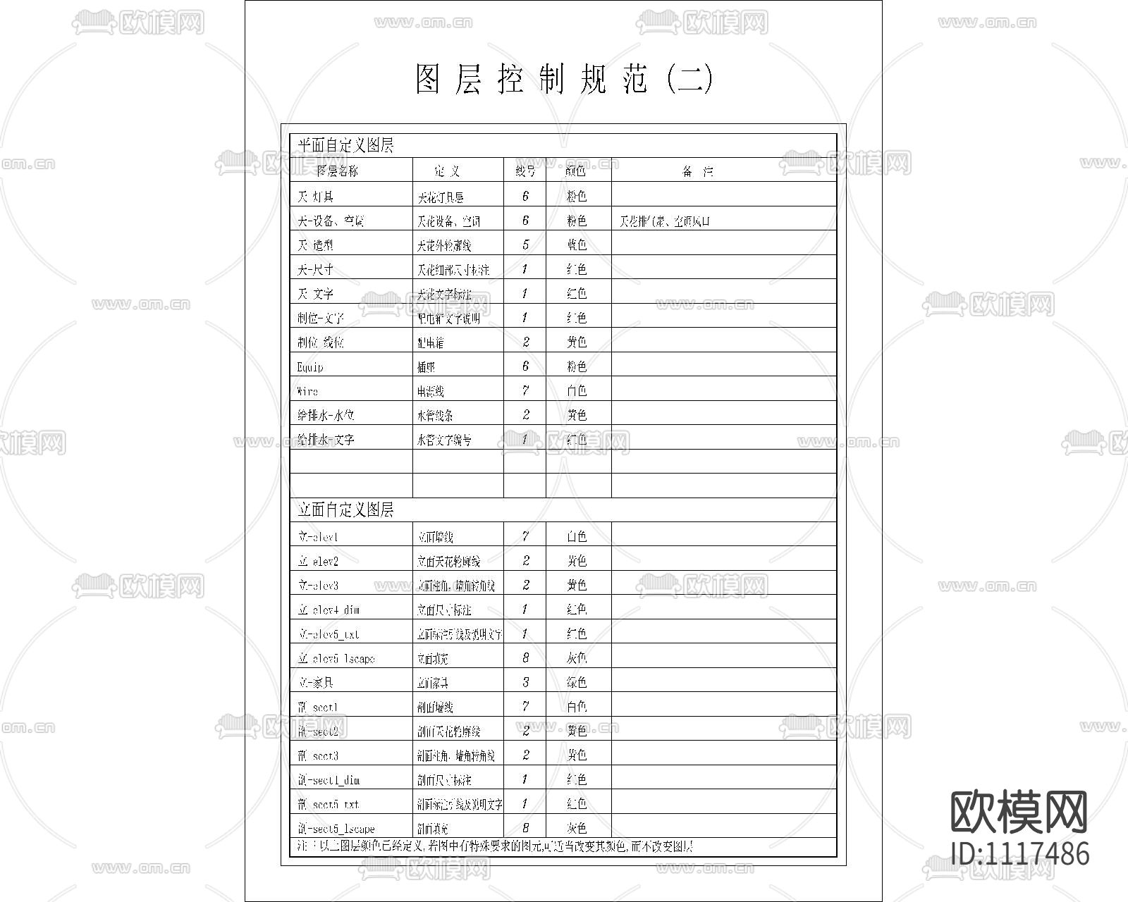 标准CAD图绘制规范下载（渲染图2）
