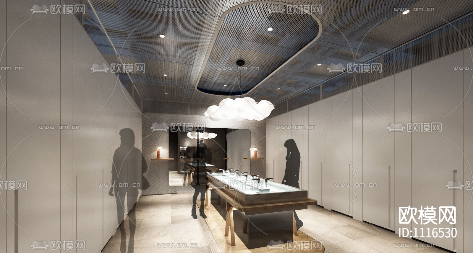 杭州来福士广场橙天嘉禾影城丨效果图+PDF施工图+材料表下载（渲染图7）