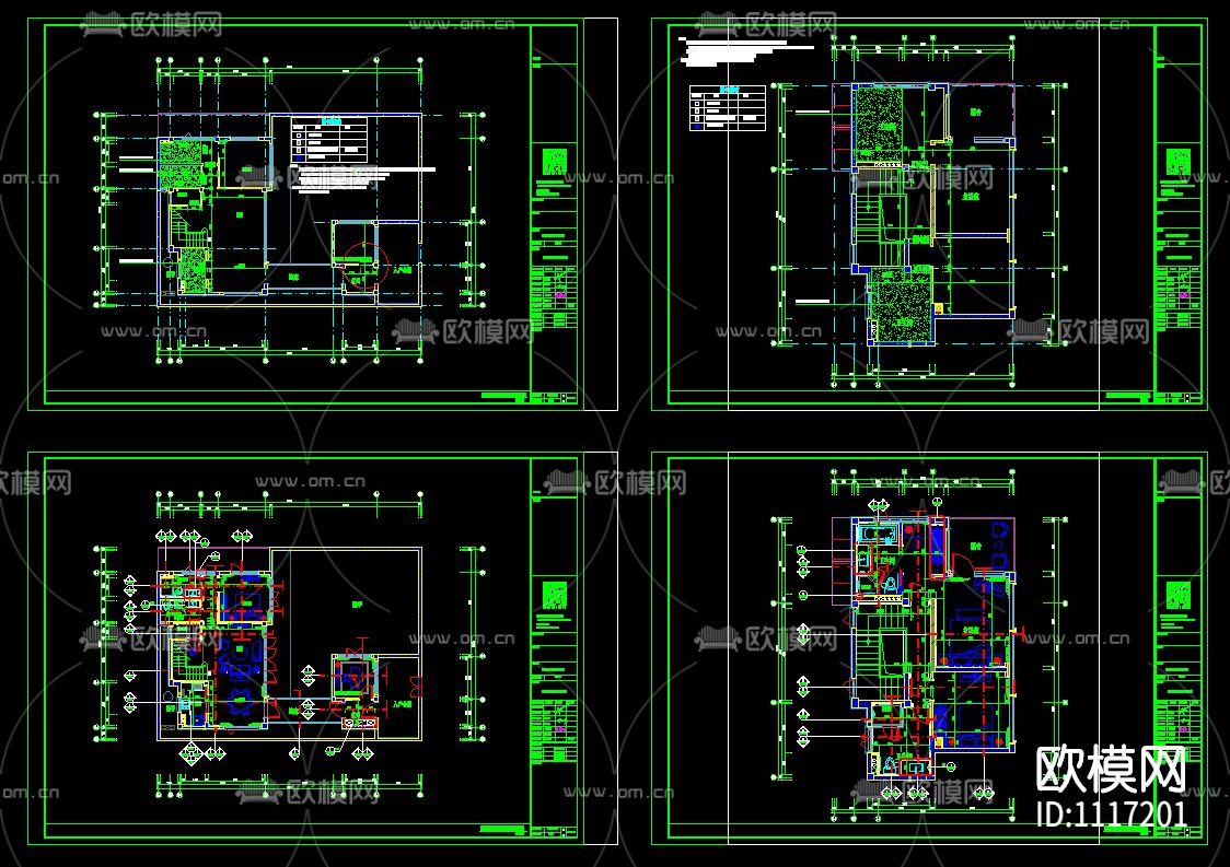 新古典+新中式绿城桃李春风四套样板间丨软装方案+效果图+CAD施工图下载（渲染图7）