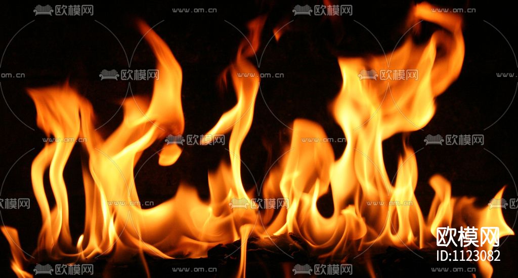 壁炉火焰贴图-免费3dmax模型库-欧模网