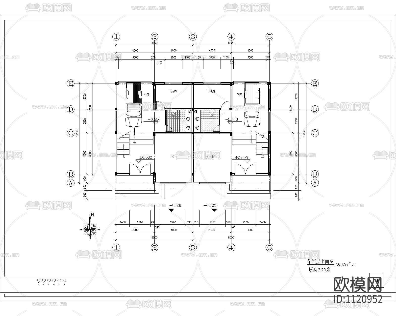 效果图、施工图配套28套下载（渲染图1）
