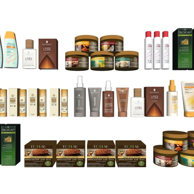  现代护肤品化妆品su模型 