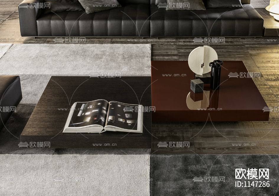 意大利顶级家具Minotti产品案例合集下载（渲染图7）