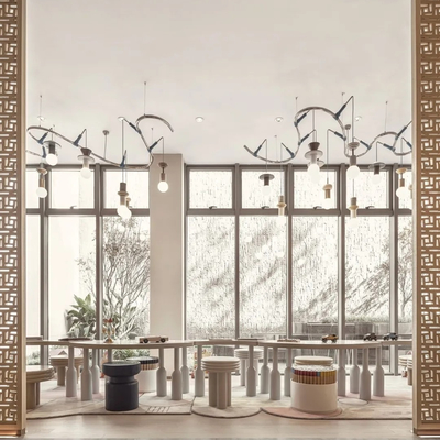 明德设计 现代售楼处儿童休闲区