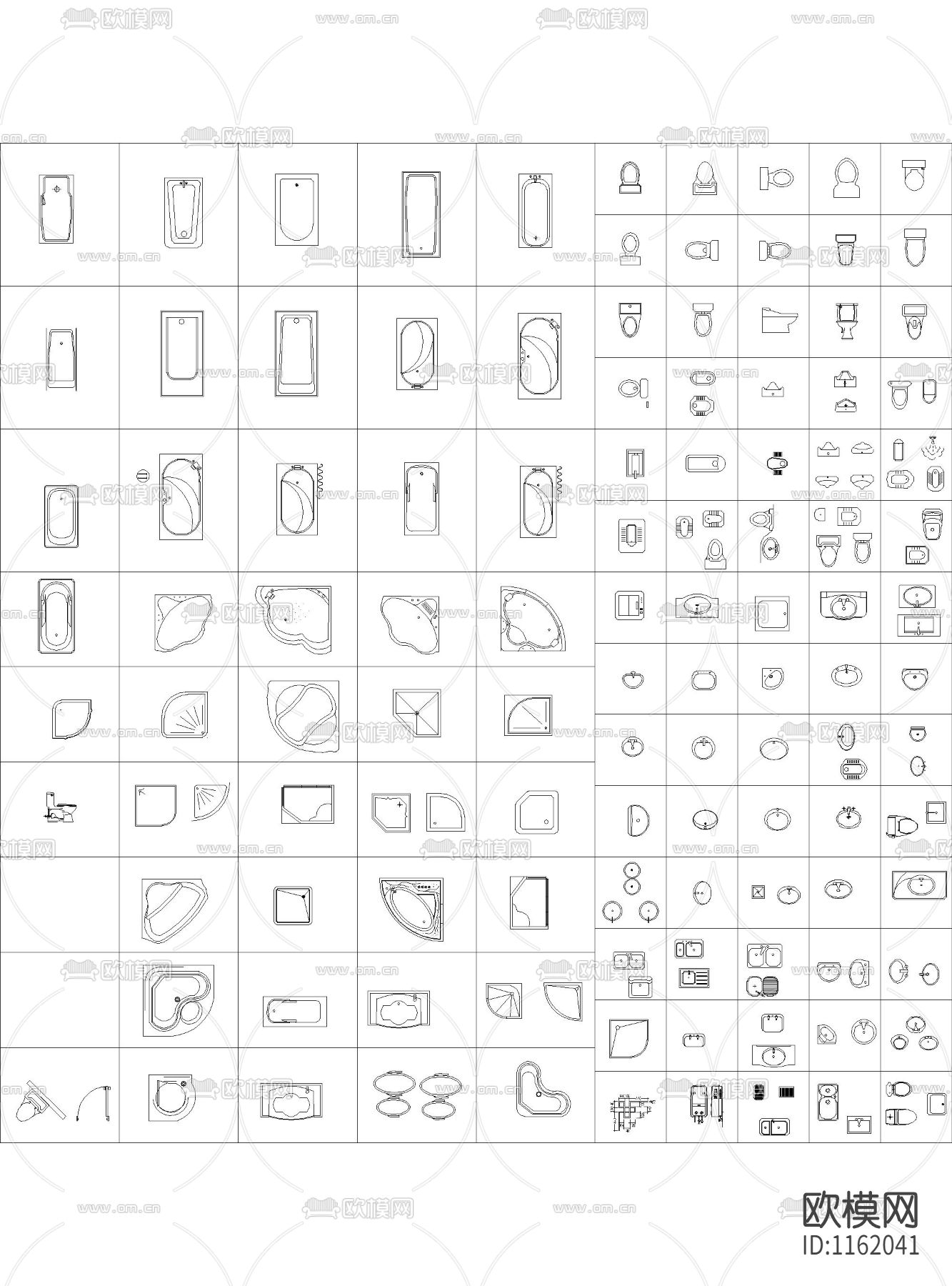 全品类CAD图库下载（渲染图7）
