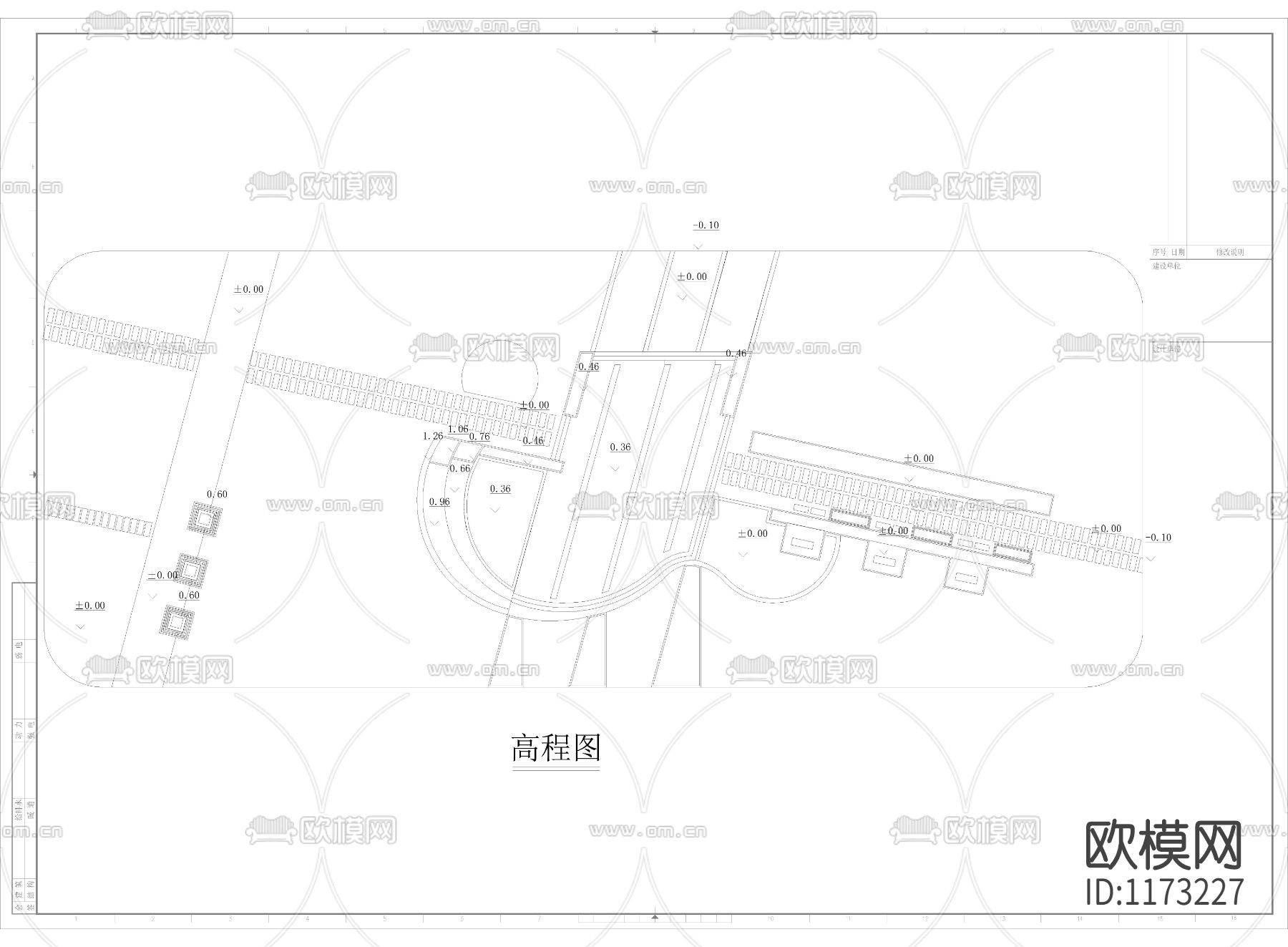 花园cad施工图