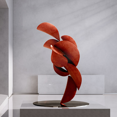 抽象雕塑摆件3d模型