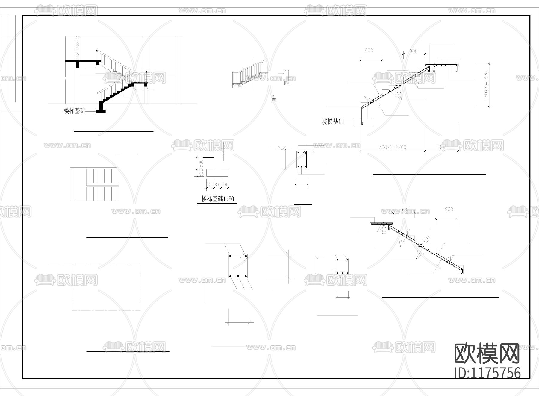 某童趣园树林房子cad施工图下载（渲染图4）
