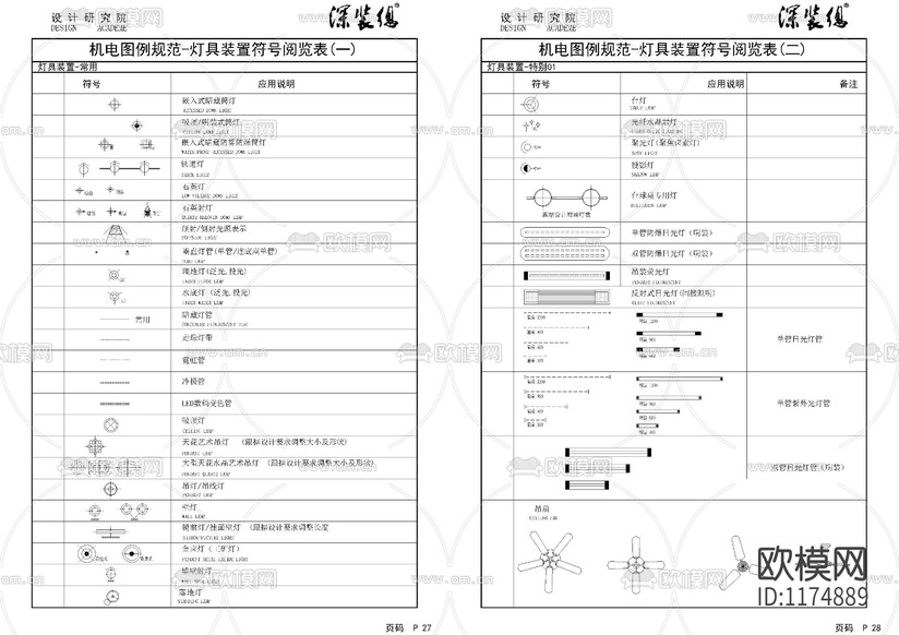 深裝總設計制圖規(guī)范cad圖庫下載(渲染圖1)