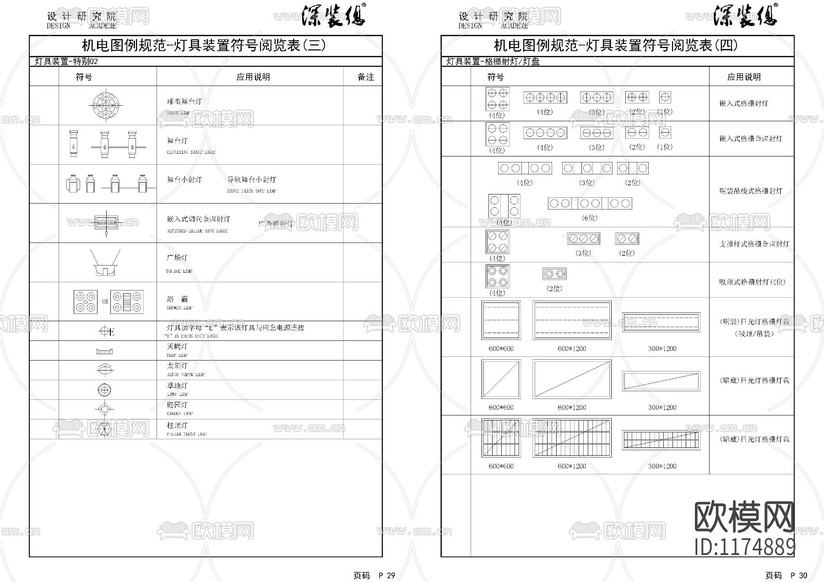 深裝總設計制圖規(guī)范cad圖庫下載(渲染圖2)