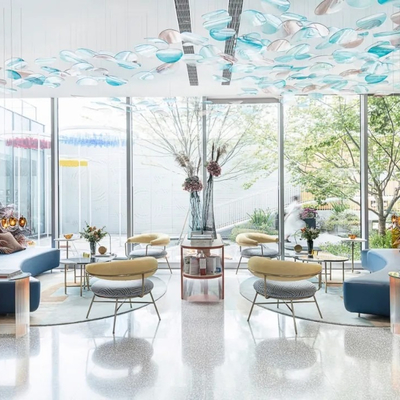 孙文设计 现代售楼处洽谈区