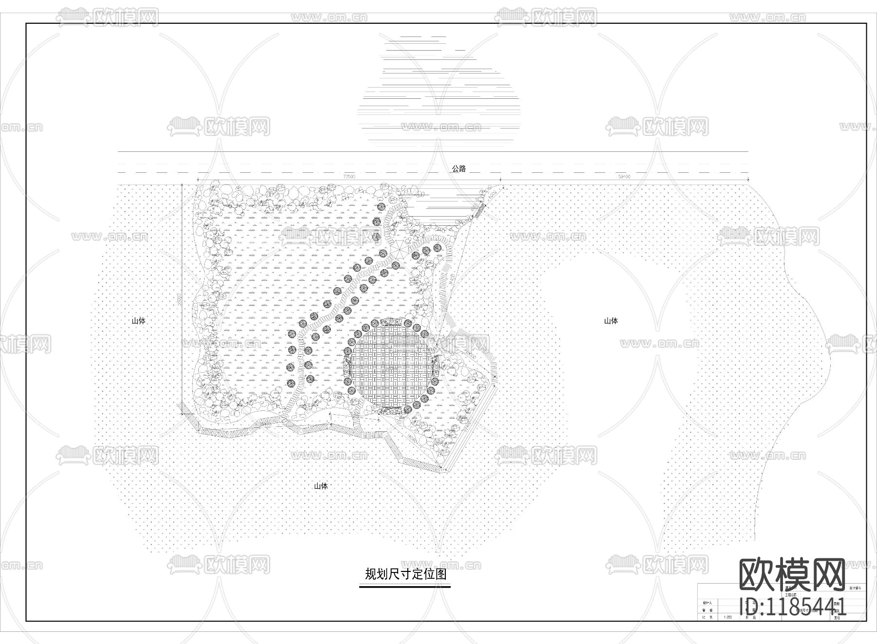 武乡一景点规划平面图下载（渲染图2）