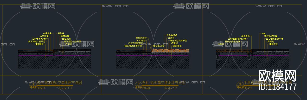 地平工艺节点图下载（渲染图2）