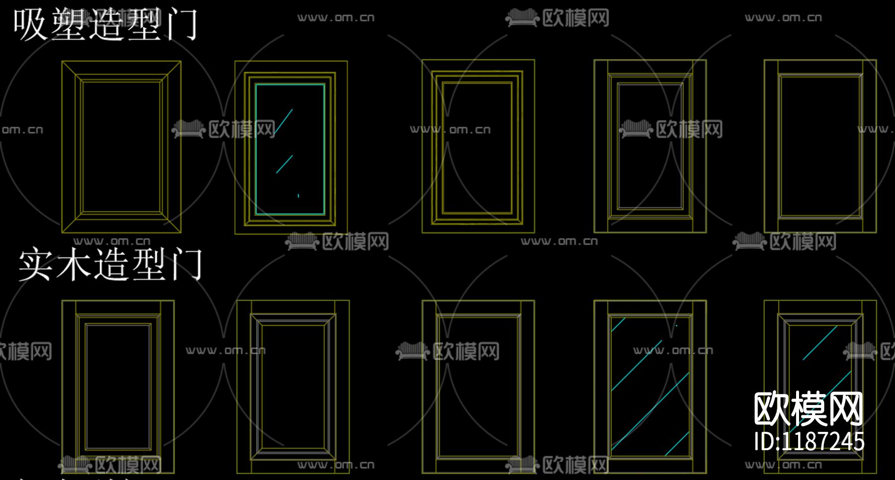 CAD榻榻米衣柜下载（渲染图5）