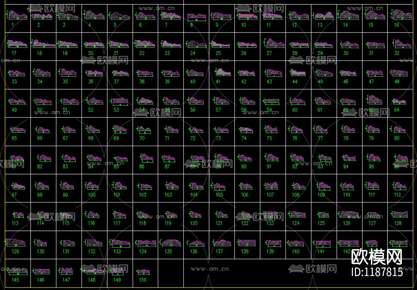 线条型板下载（渲染图3）