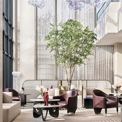 纳沃设计 现代售楼处洽谈区