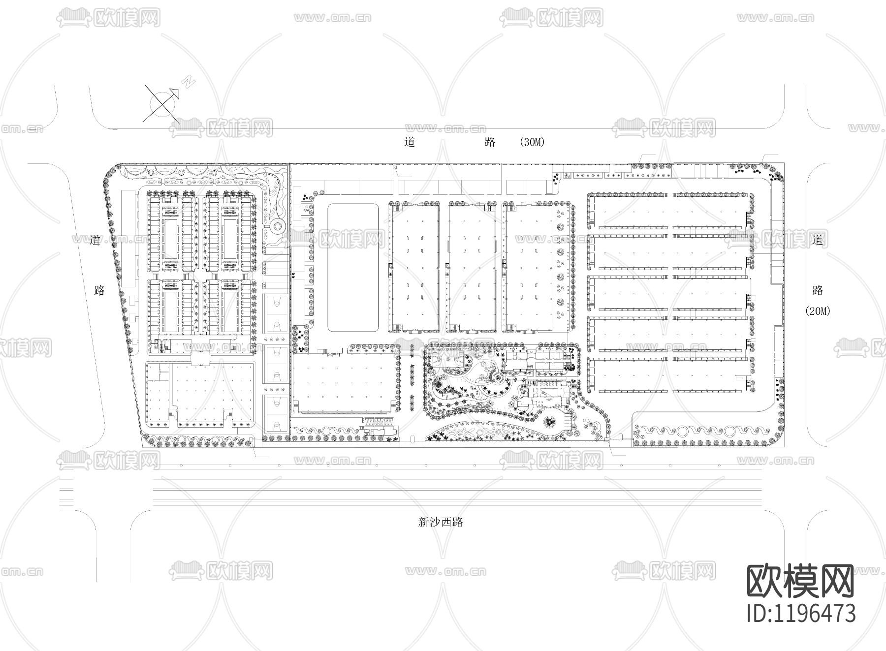 植物总平面图下载